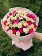 39 pfingstrosenartige Rosen Majestic und Tanya
