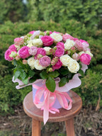 Hutbox XL 51 Rosen (Sorten Miss Bombastic und Line)