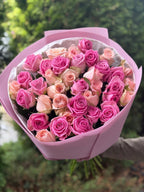 39 Rosen Aqua und Kimberly