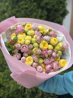 39 Rosen Lavender und Peony