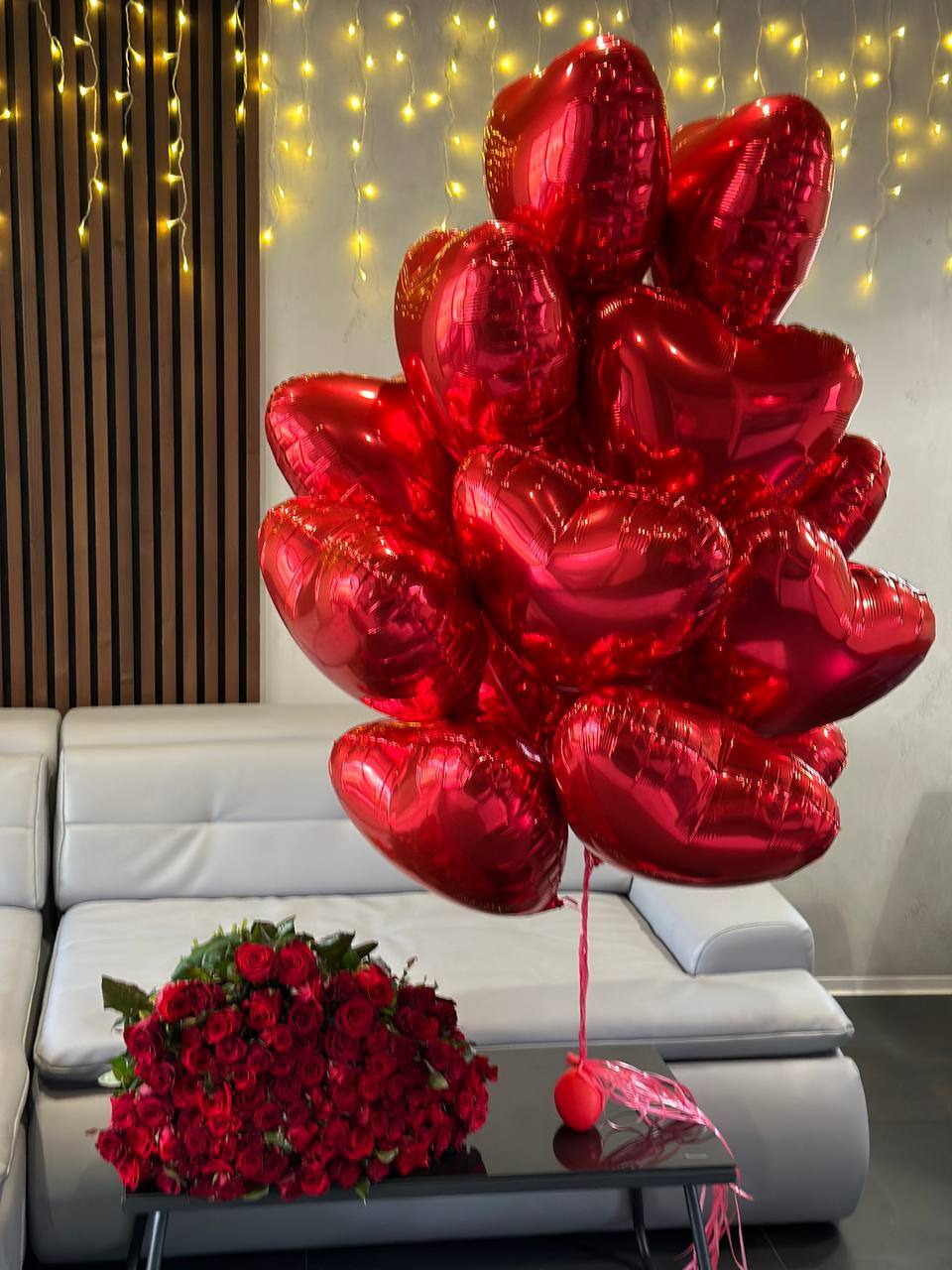 10 rote Folienherzen-schaffen Sie eine Atmosphäre der Liebe an diesem 14 Februar!