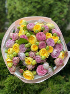 39 Rosen Lavender und Peony