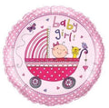 Folienballon Kreis (Kinderwagen)