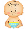 Folienballon Baby Junge