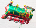 Folienballon Lokomotive (Grün)