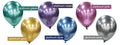 Chrome-Luftballon 1 Stk. Mit Hi-Float