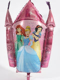 Folienballon Schloss und drei Prinzessinnen